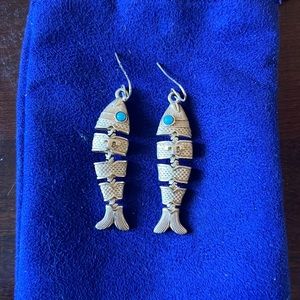 Tory Burch Fish earrings